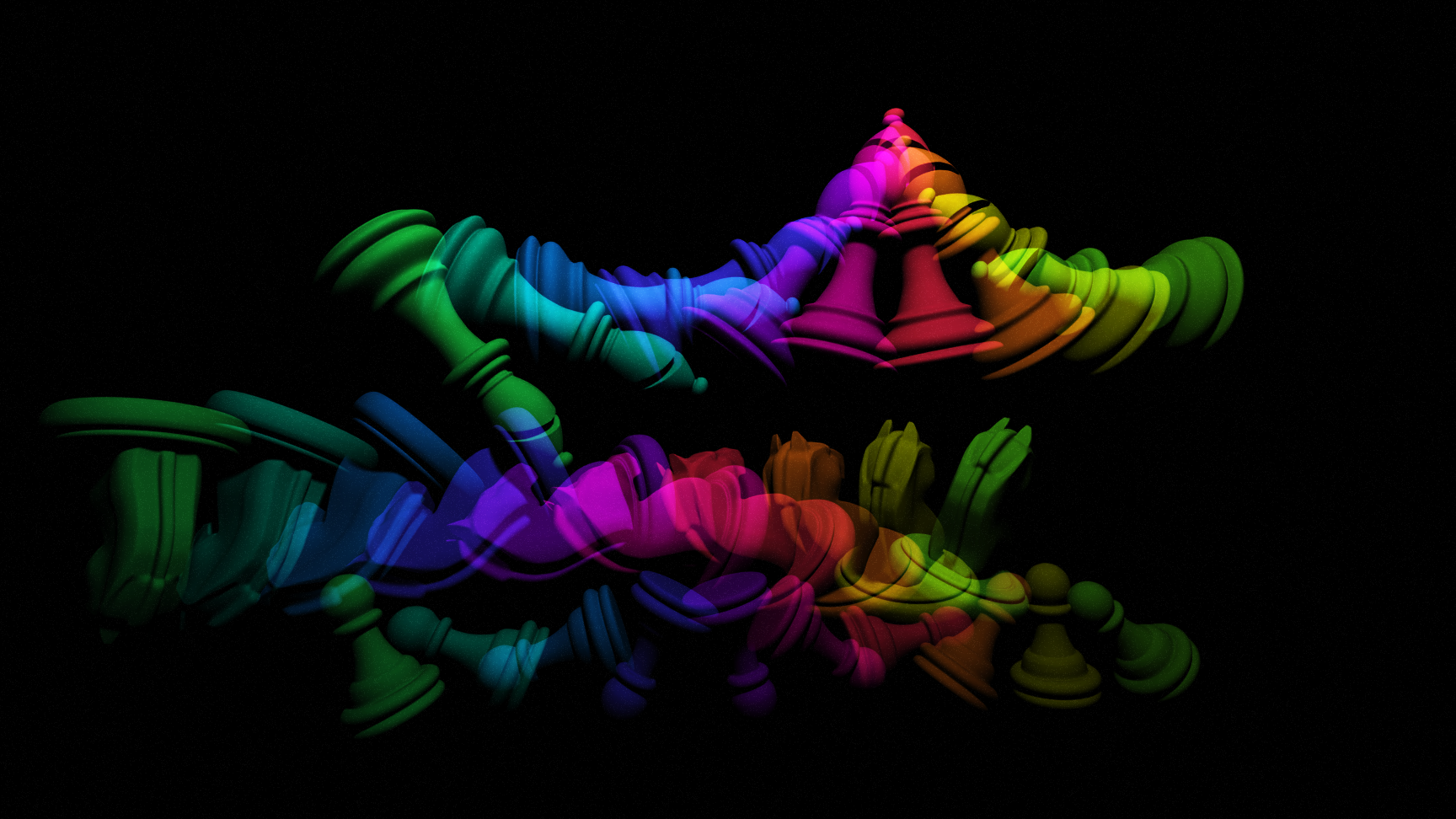 basically like one million rainbows