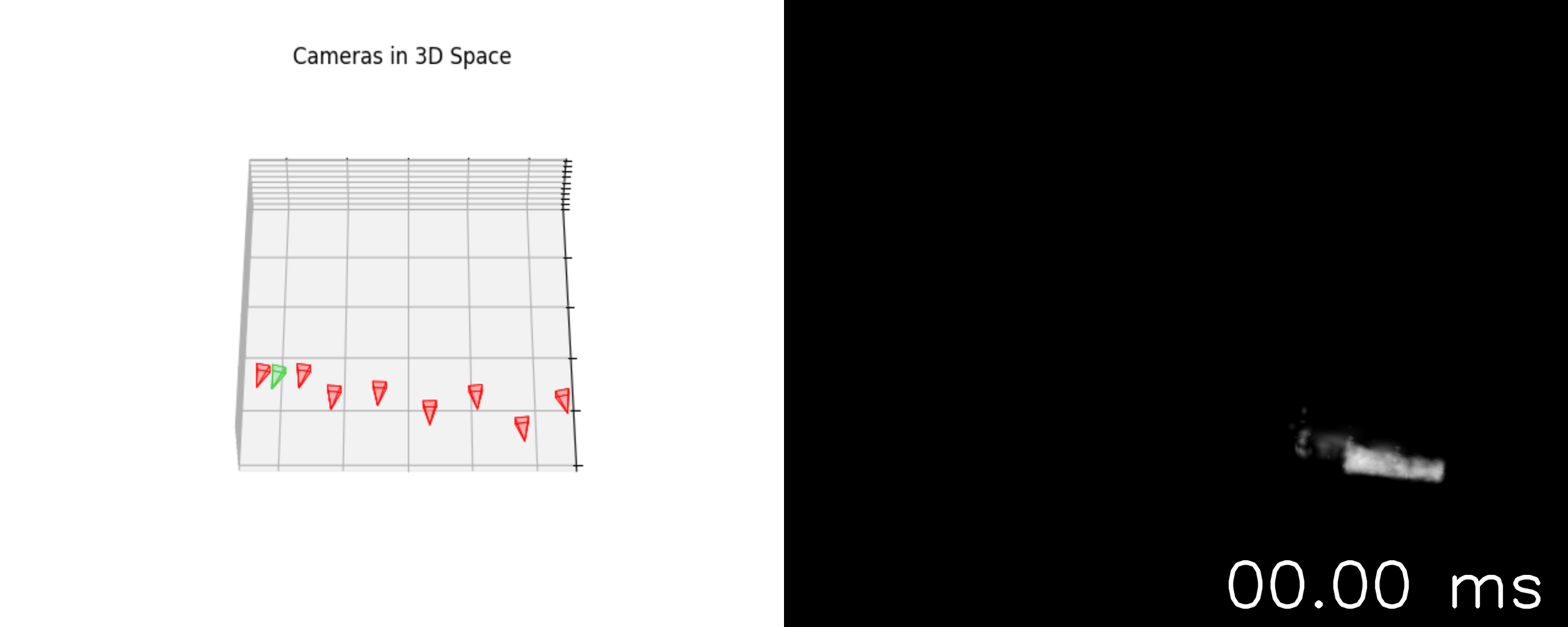 nerf dart 3rd attempt - Time movement - stitched cam + frames