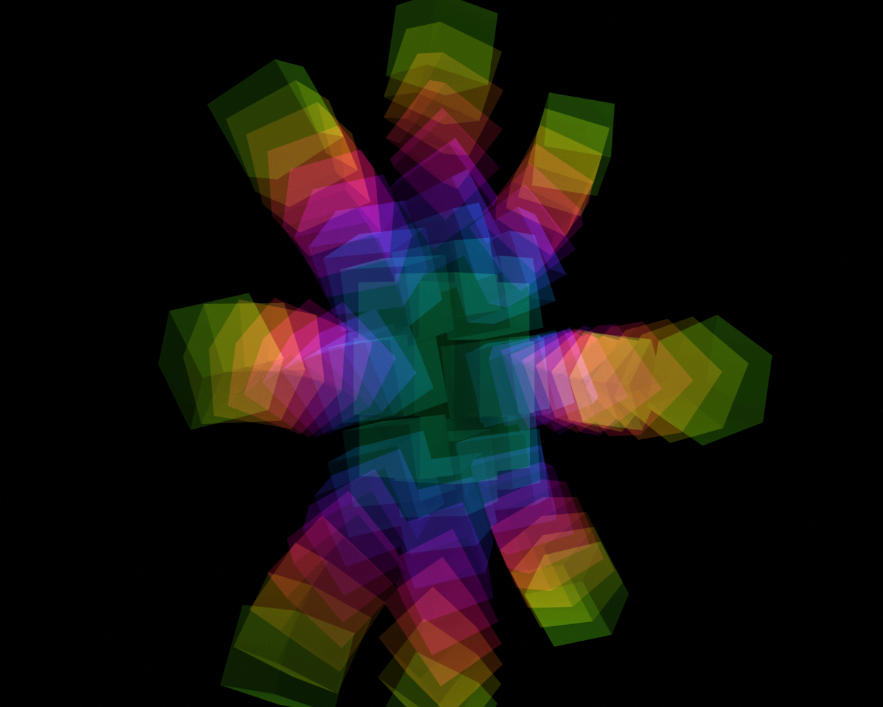 sim explosion - Imaged object